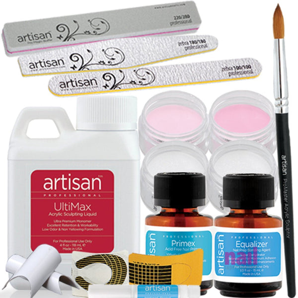 Artisan Acrylic Nail Kit | 15 pcs Professional Acrylic Nail Powder & Liquid Kit - Kit
