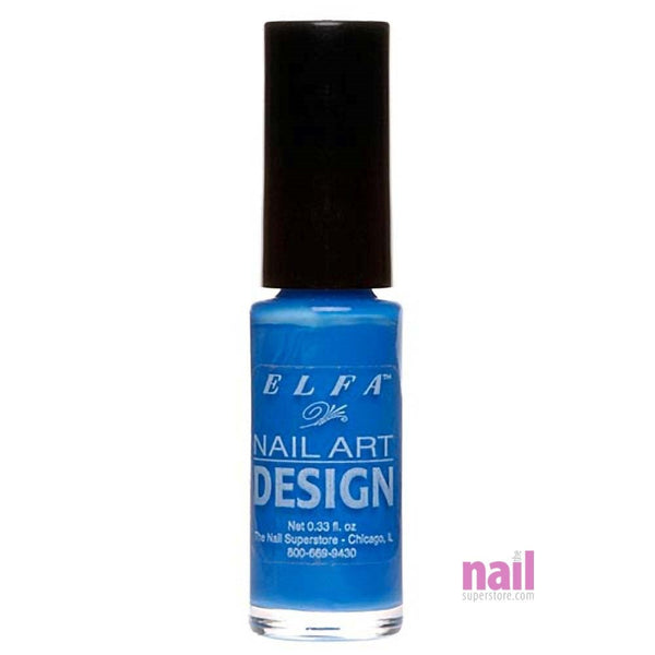 Elfa Nail Art Polish | Dark Blue - 0.25 oz
