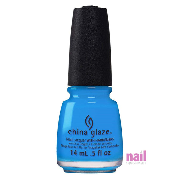 China Glaze Nail Polish | DJ Blue My Mind - 0.5 oz
