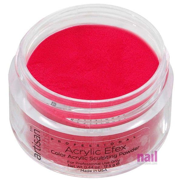 Artisan Color Acrylic Nail Powder | Crimson Red - 0.44 oz