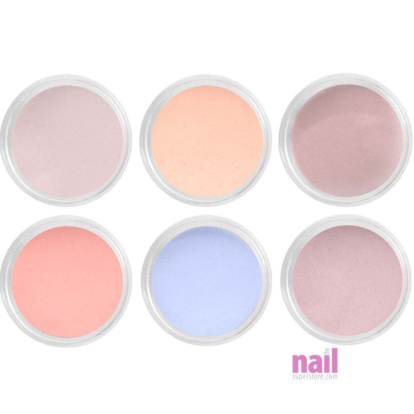 Artisan EZ Dipper Colored Acrylic Nail Dipping Powder 6 pcs | Send Me Nudes Collection - 6 x 0.5 oz
