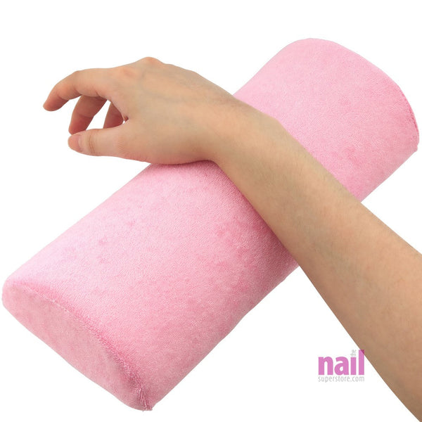 Manicure Cushion Pillow | Soft Cotton - Pink - Each