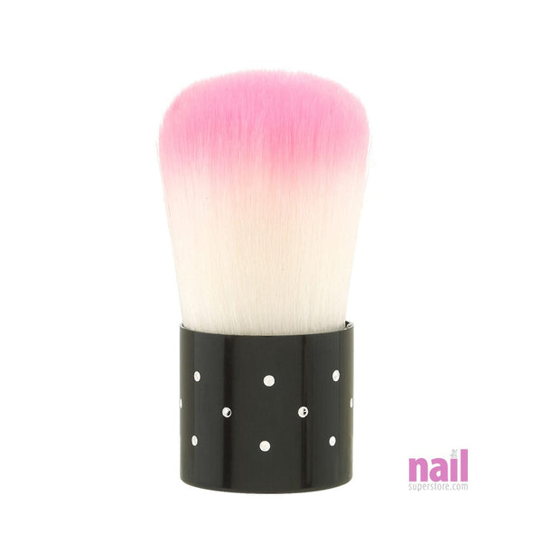 Mini Nail Dust Brush | Remove Filing Dust Quickly & Softly - Soft Pink - Each