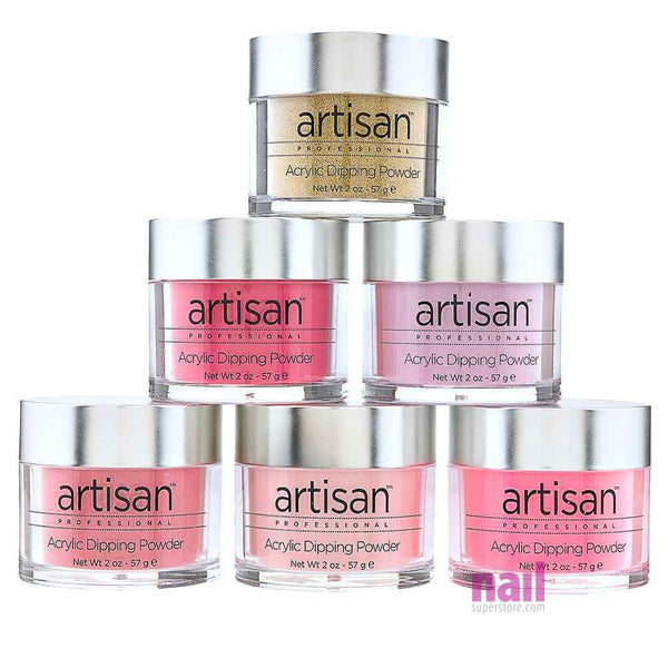 Artisan Instant Dry™ Dipping Powder | Refreshing Summer Collection - Set of 6 pcs
