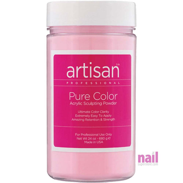 Artisan Acrylic Nail Powder | Extreme Pink - Flawless Color Clarity - 24 oz