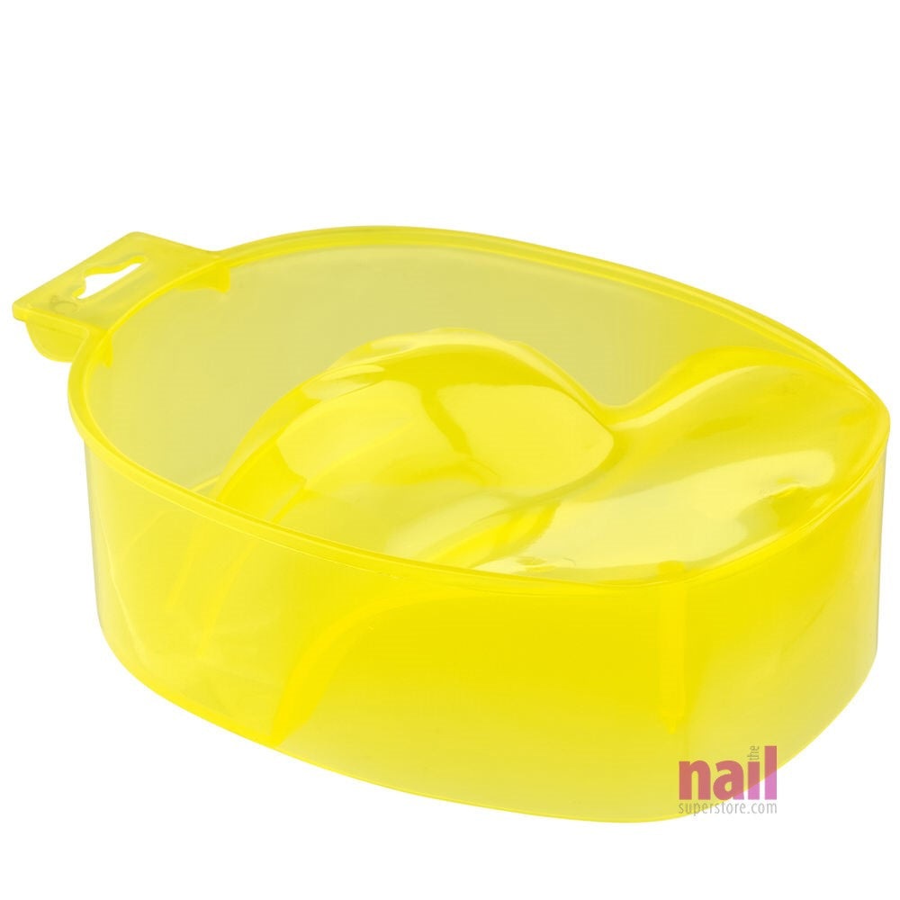 Acetone Resistant Manicure Bowl | Yellow - Each