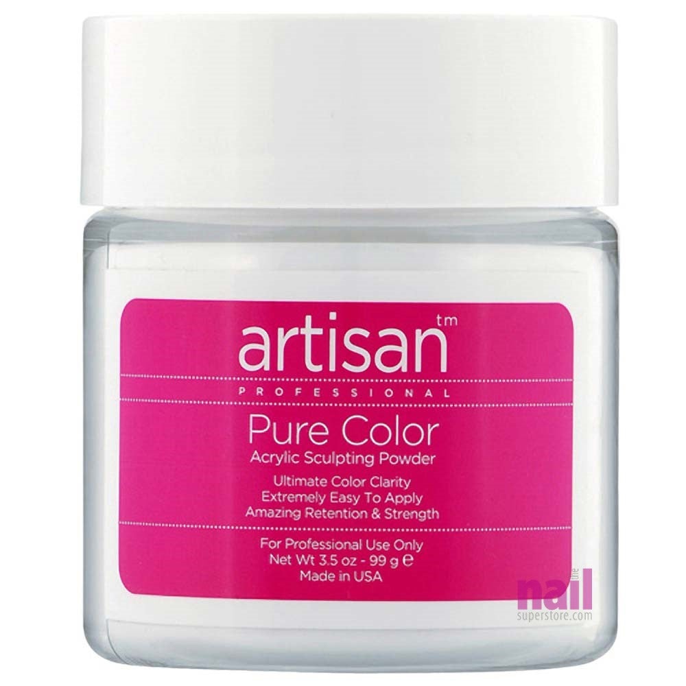 Artisan Acrylic Nail Powder | Brilliant White Color - Super Easy To Apply - 3.5 oz - The Nail Superstore