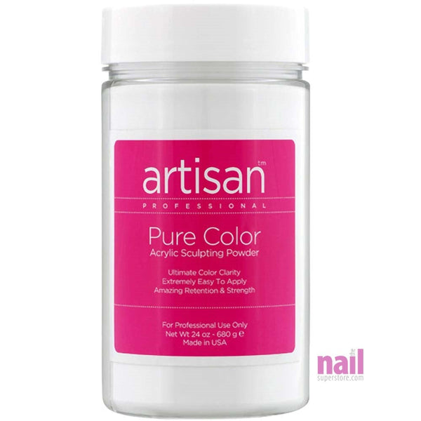 Artisan Acrylic Nail Powder | Clear - Virtually No Bubble - 24 oz