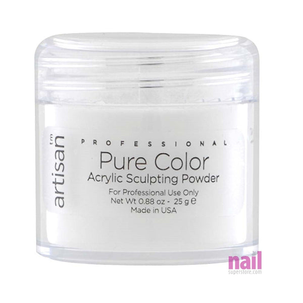 Artisan Acrylic Nail Powder | Natural Color - Non Yellow Formula - 0.88 oz