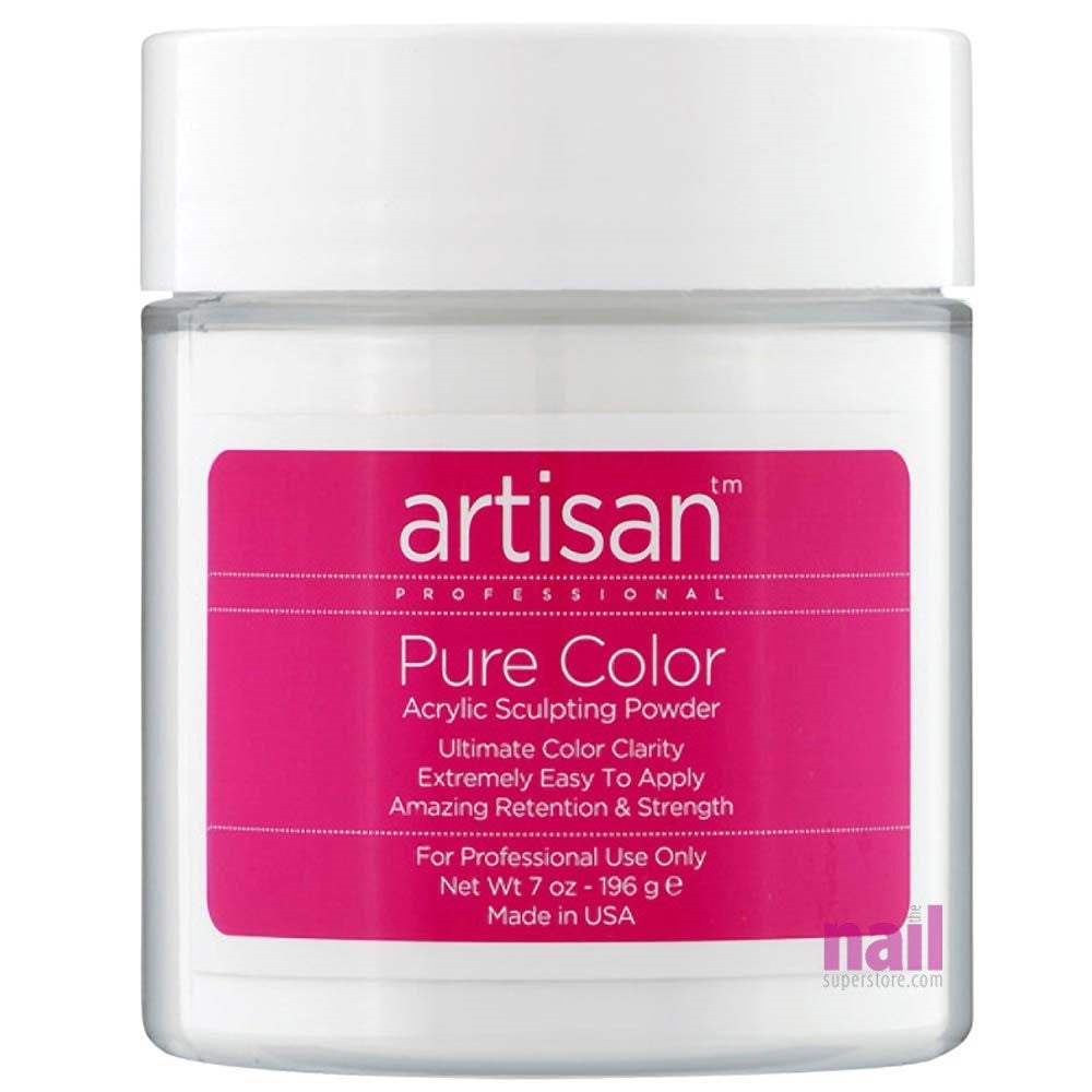 Artisan Acrylic Nail Powder | Natural Color - Self Leveling - 7 oz - The Nail Superstore