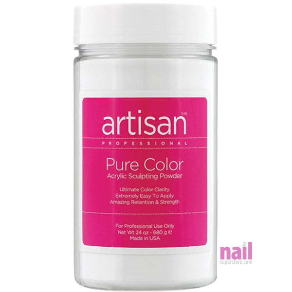 Artisan Acrylic Nail Powder | Premium White Color - Easy To Control - 24 oz