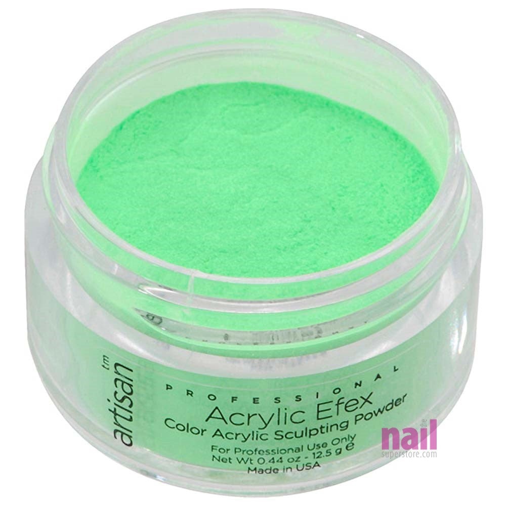 Artisan Color Acrylic Nail Powder | Bright Green - 0.44 oz - The Nail Superstore