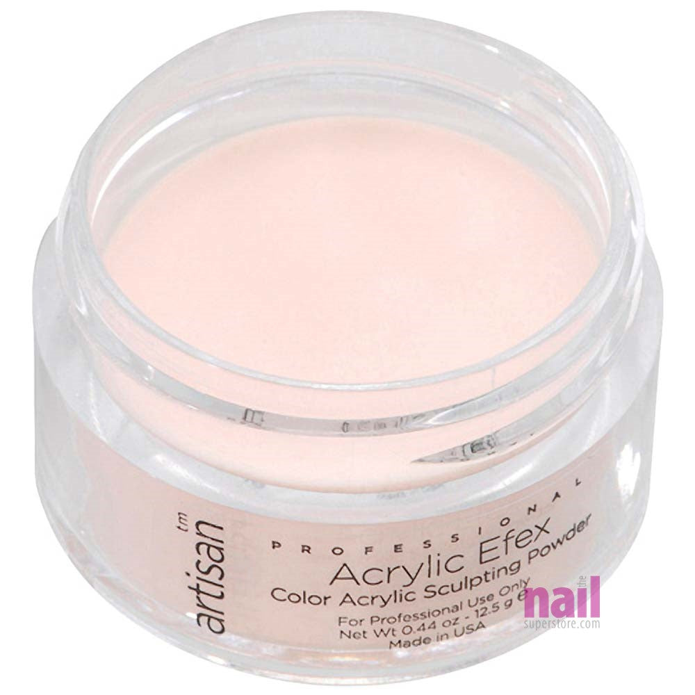 Artisan Color Acrylic Nail Powder | Soft Peach - 0.44 oz - The Nail Superstore