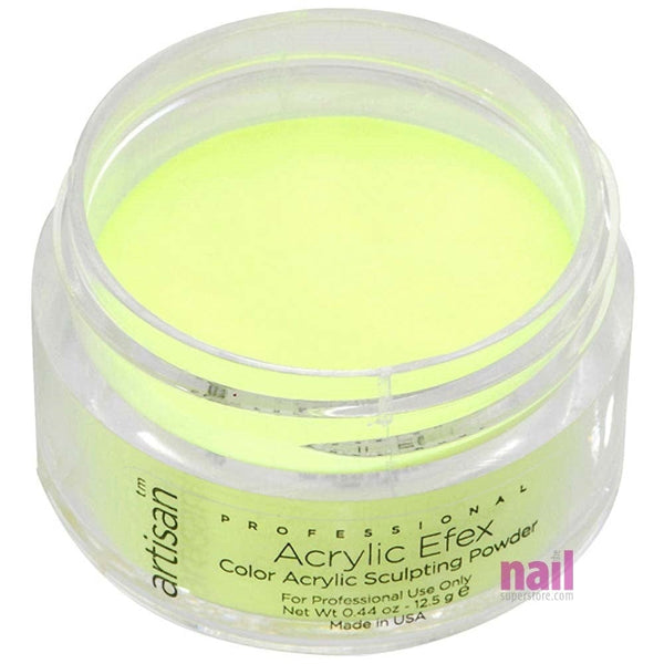Artisan Colored Acrylic Nail Powder | Professional Size - Bright Yellow - 0.88 oz - The Nail Superstore