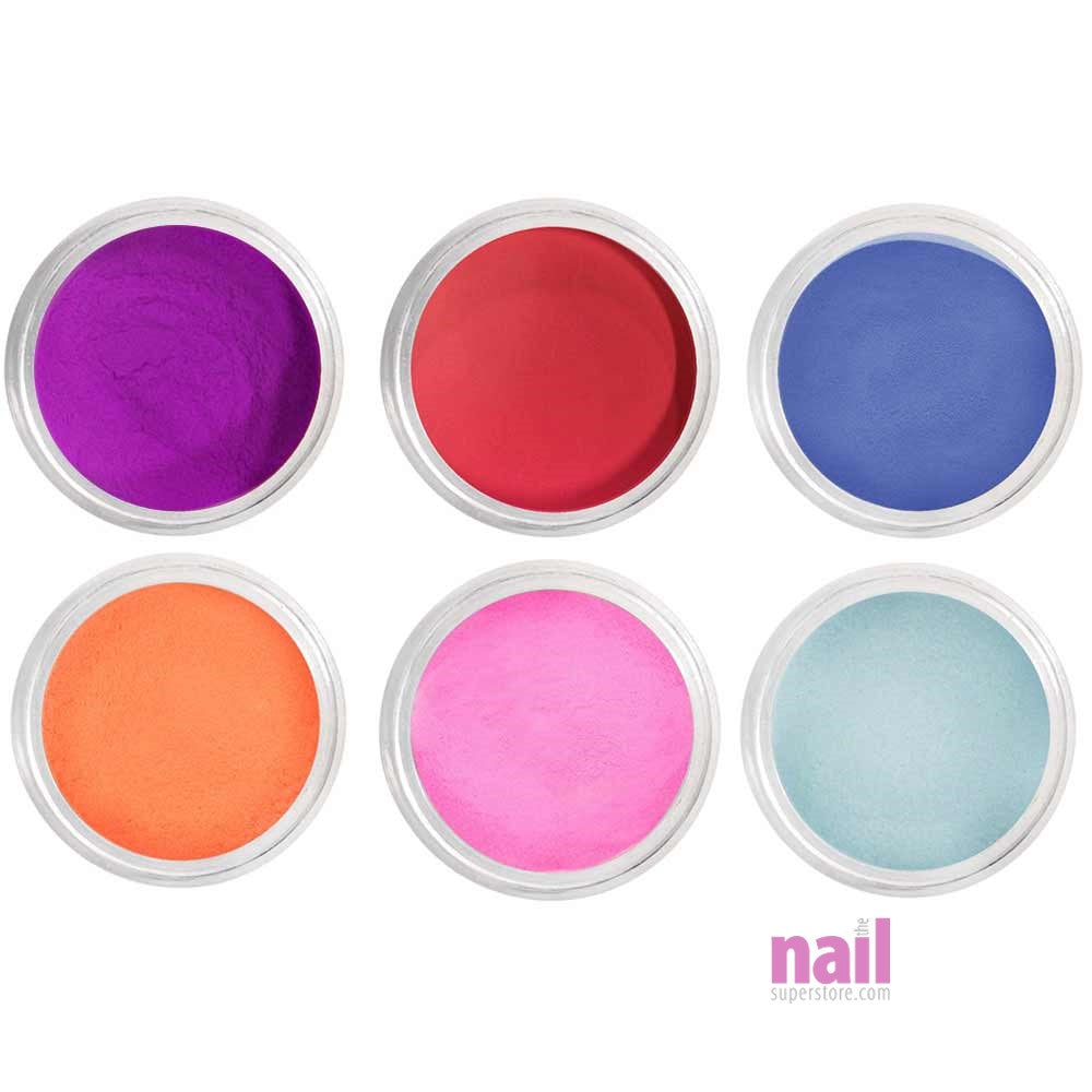 Artisan EZ Dipper Colored Acrylic Nail Dipping Powder 6 pcs | Summer Paradise Collection - 6 x 0.5 oz - The Nail Superstore