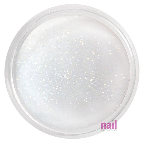 Artisan EZ Dipper Colored Acrylic Nail Dipping Powder | White Shimmer - 1 oz - The Nail Superstore