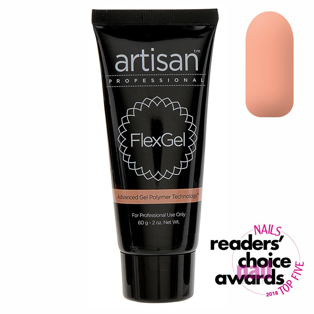 Artisan FlexGel Nail Enhancement | Pure Peach - 2 oz