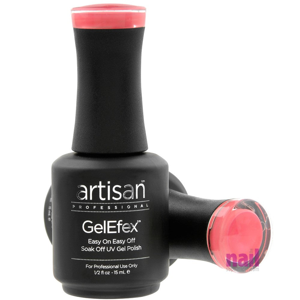 Artisan GelEfex Gel Nail Polish | Advanced Formula – Coral Reef - 0.5 oz