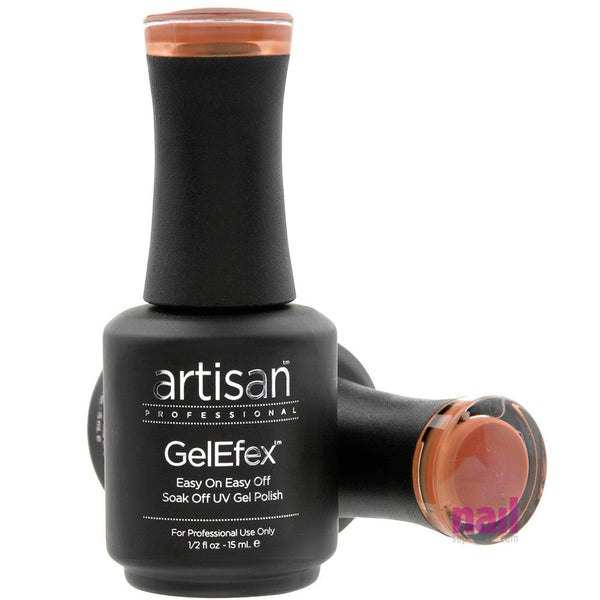 Artisan GelEfex Gel Nail Polish | Advanced Formula – Coffee Mocha - 0.5 oz