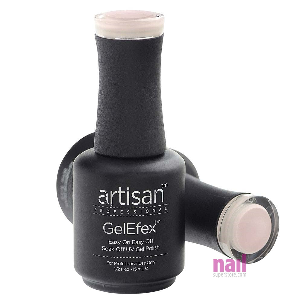 Artisan GelEfex Gel Nail Polish | Advanced Formula - Delicate Pink - 0.5 oz - The Nail Superstore