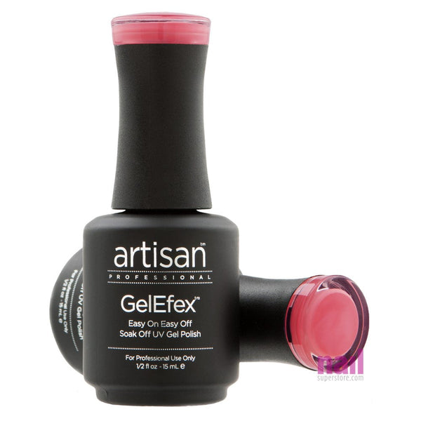 Artisan GelEfex Gel Nail Polish | Advanced Formula – Edgy Coral - 0.5 oz