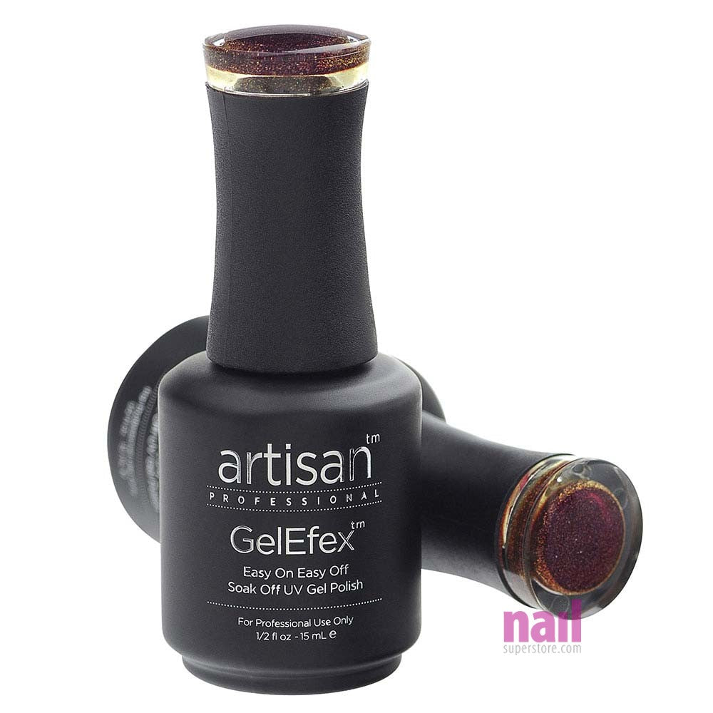 Artisan GelEfex Gel Nail Polish | Advanced Formula - Flashy Plum - 0.5 oz