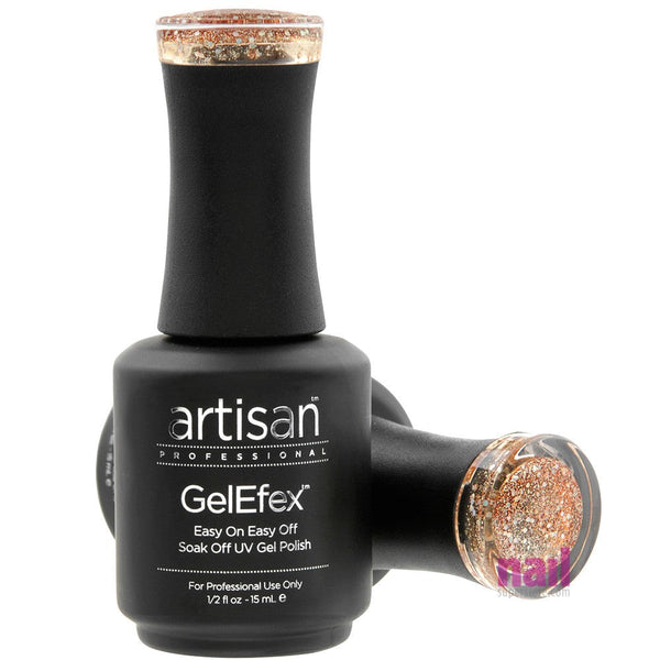 Artisan GelEfex Gel Nail Polish | Advanced Formula – Golden Hour - 0.5 oz