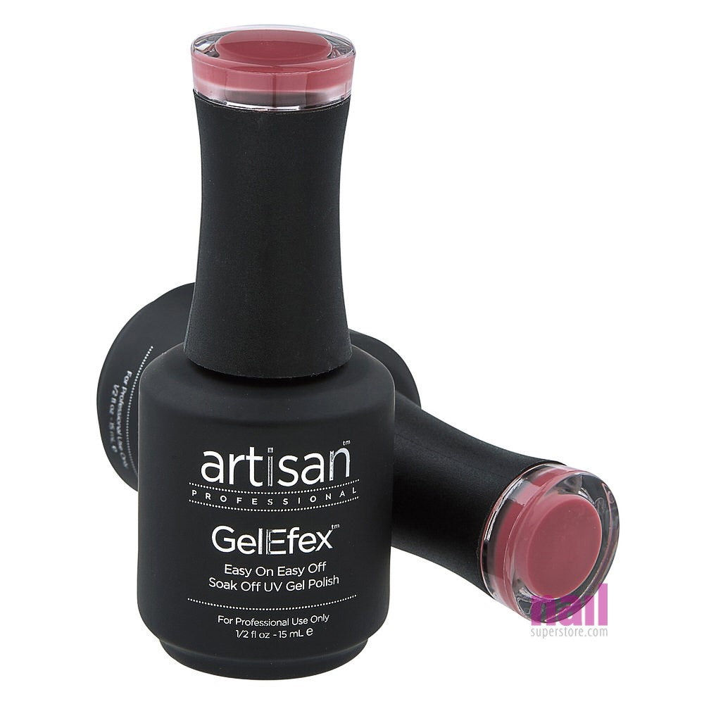 Artisan GelEfex Gel Nail Polish | Advanced Formula - Hazy Pink Ice - 0.5 oz