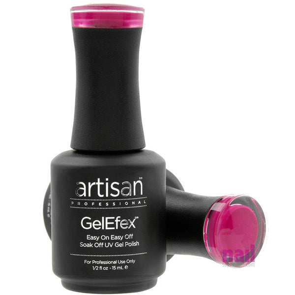 Artisan GelEfex Gel Nail Polish | Advanced Formula – Powerplayer Pink - 0.5 oz