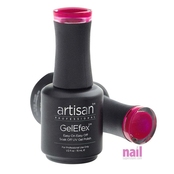 Artisan GelEfex Gel Nail Polish | Advanced Formula - Ripe Raspberry - 0.5 oz