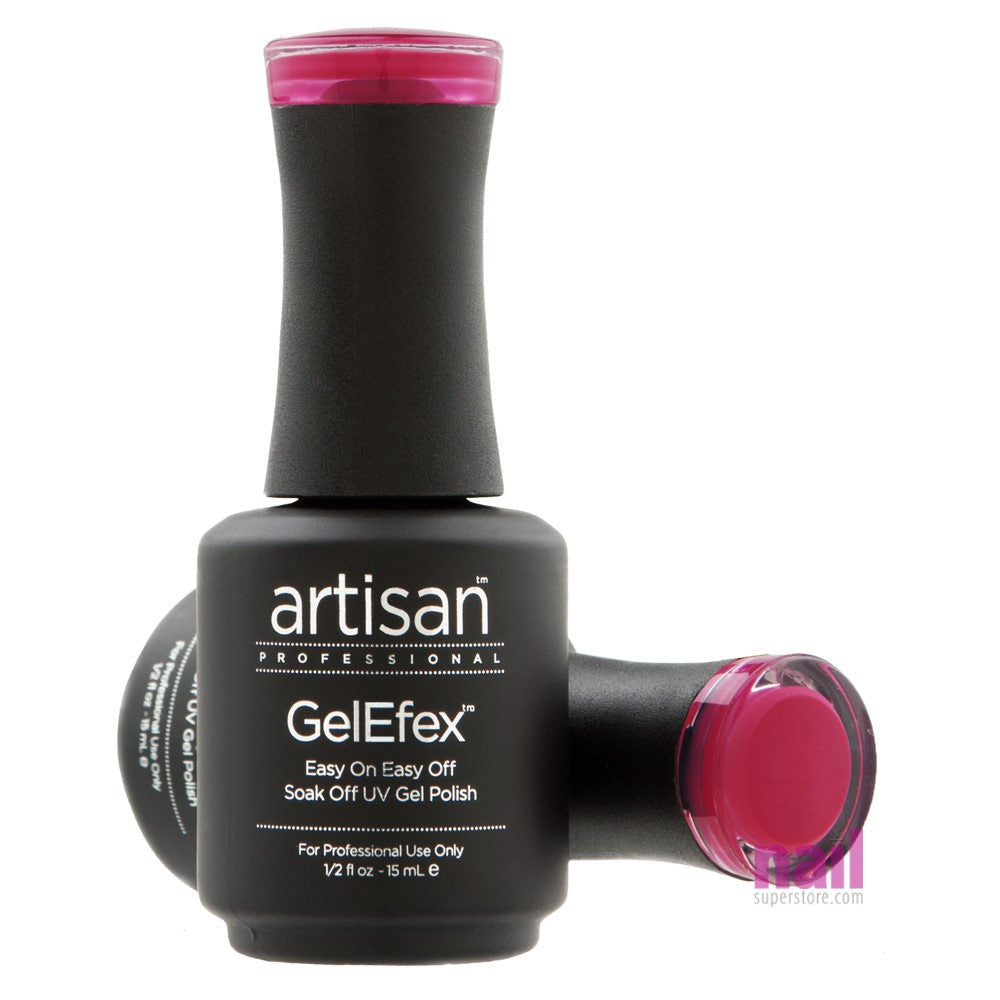 Artisan GelEfex Gel Nail Polish | Advanced Formula – Rouge Volupte - 0.5 oz - The Nail Superstore