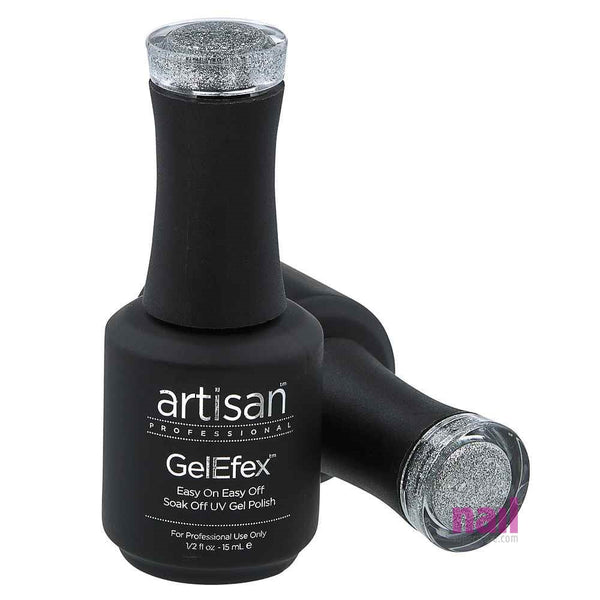 Artisan GelEfex Gel Nail Polish | Advanced Formula - Silver Snow Goose - 0.5 oz