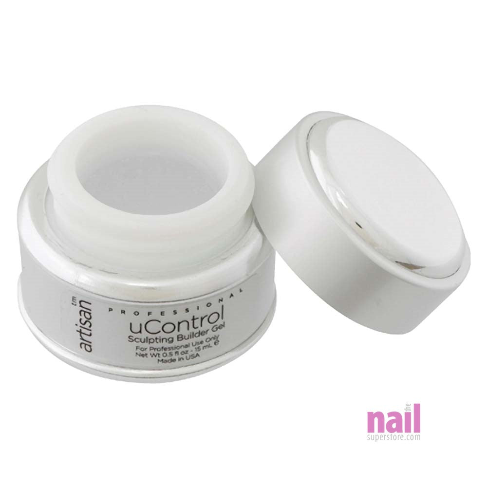 Artisan uControl Builder Gel | Self Leveling - Ultra Clear - 0.5 oz