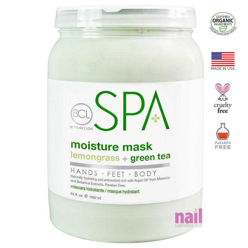 BCL Spa Pedicure Mask | Lemongrass & Green Tea - 64 oz