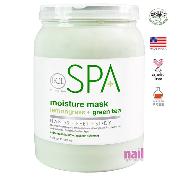 BCL Spa Pedicure Mask | Lemongrass & Green Tea - 64 oz