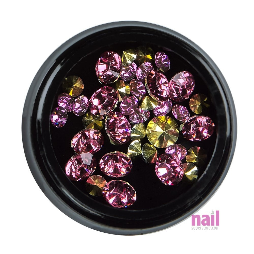 Brilliant Pointed Back Nail Art Rhinestone | Pack