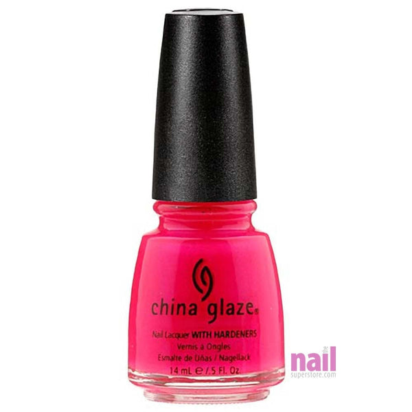 China Glaze Nail Polish | Pink Voltage - 0.5 oz - The Nail Superstore