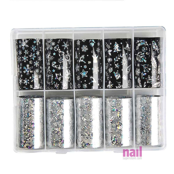 Christmas Transfer Foil Nail Art | Pack #2 - Pack