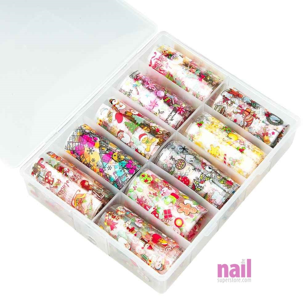 Christmas Transfer Foil Nail Art | Pack