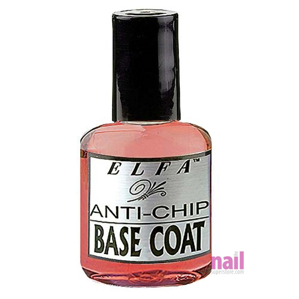 Elfa Anti Chip Base Coat | Ultra Bond Between Natural Nails & Nail Polish - 0.5 oz