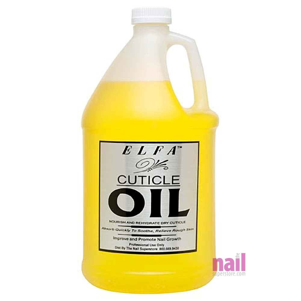 Elfa Cuticle Oil | Soften & Restore Healthy Cuticle Tissues - Gallon