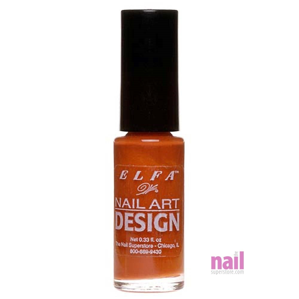 Elfa Nail Art Polish | Brown - 0.25 oz