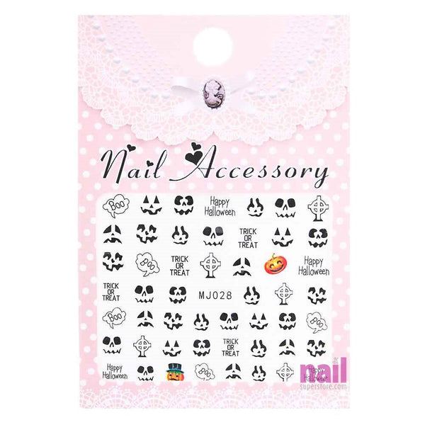 Halloween Nail Art Sticker Decal | Pack #5 - Each - The Nail Superstore