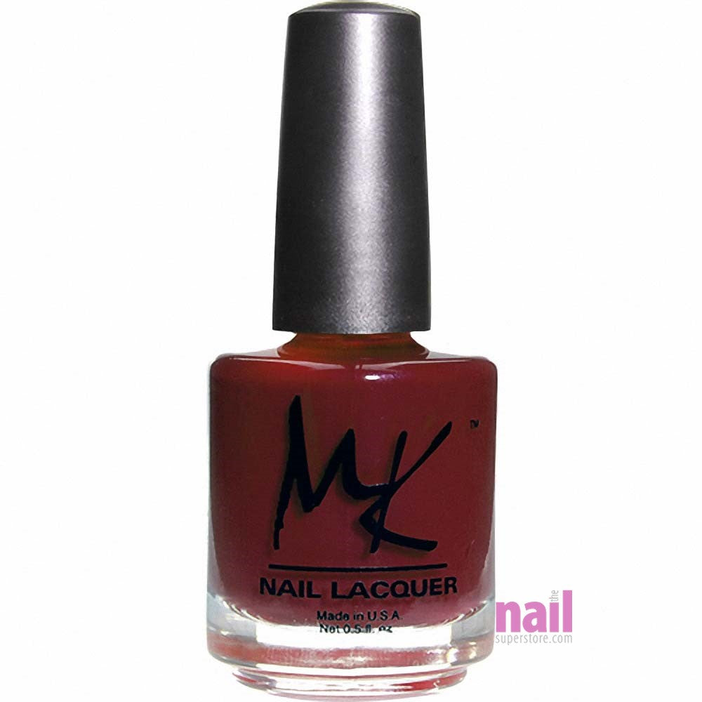 MK Nail Polish | Fierce Red Fury - 0.5 oz