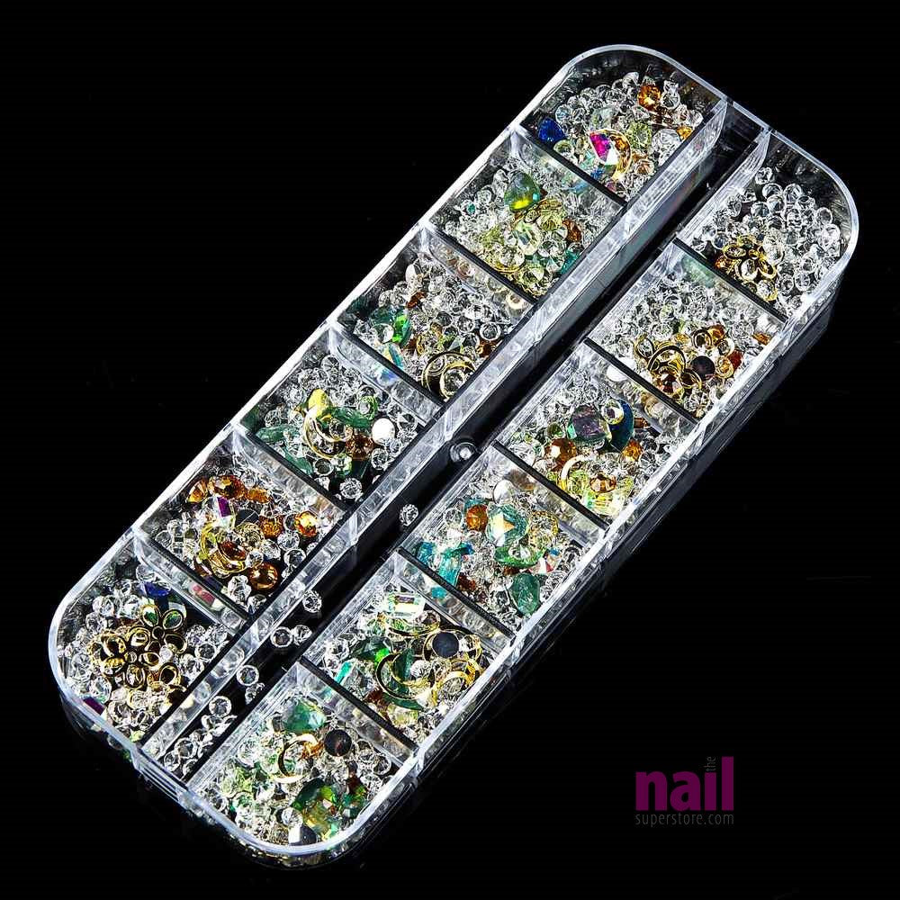 Mixed Japanese Nail Art Parts | Pack