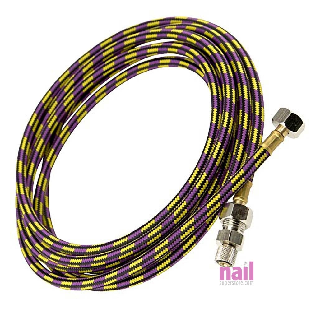 Nail Art Airbrush Compressor Hose | Nylon Braided Extra-Strong - Each