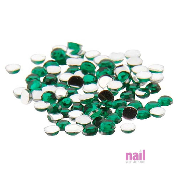 Nail Art Rhinestone | Green - 100 pcs