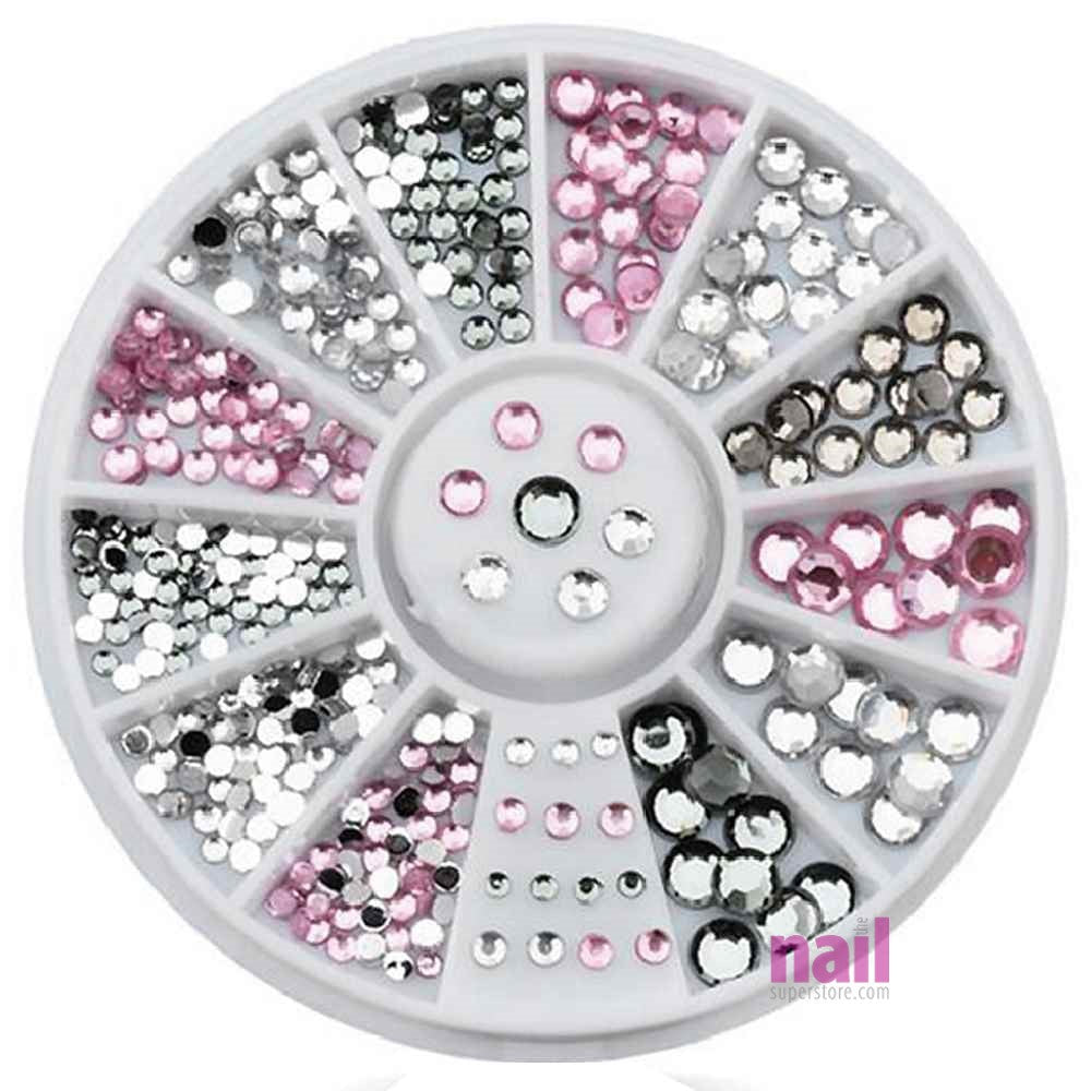 Nail Art Rhinestones | Sparkling Crystal - Each