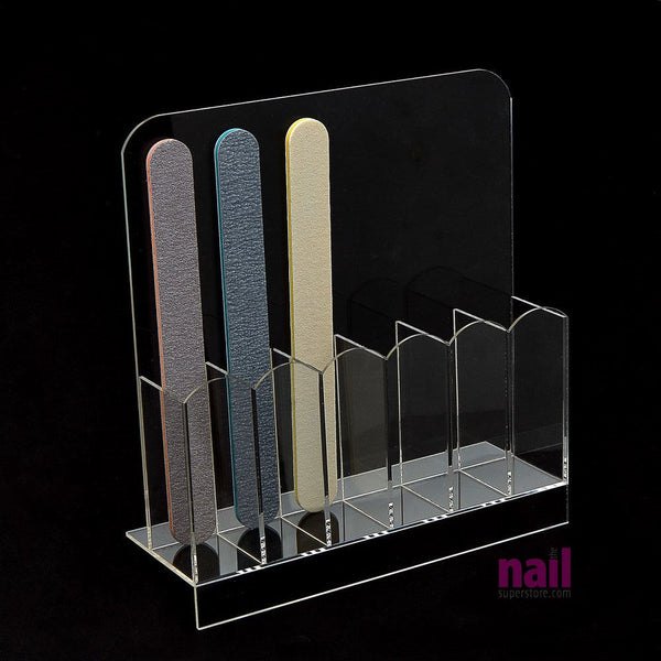 Nail File Storage Organizer Holder | Stays Clean & Clutter-Free - Each