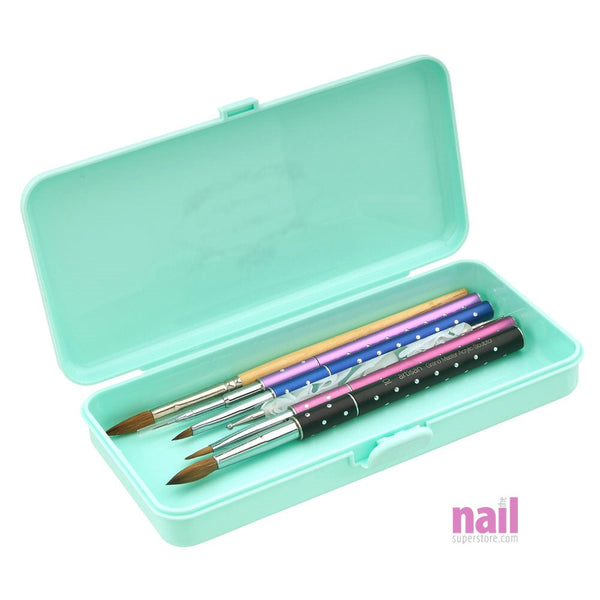 Nail Tool Organizer Storage Box Case Only | Green - Each